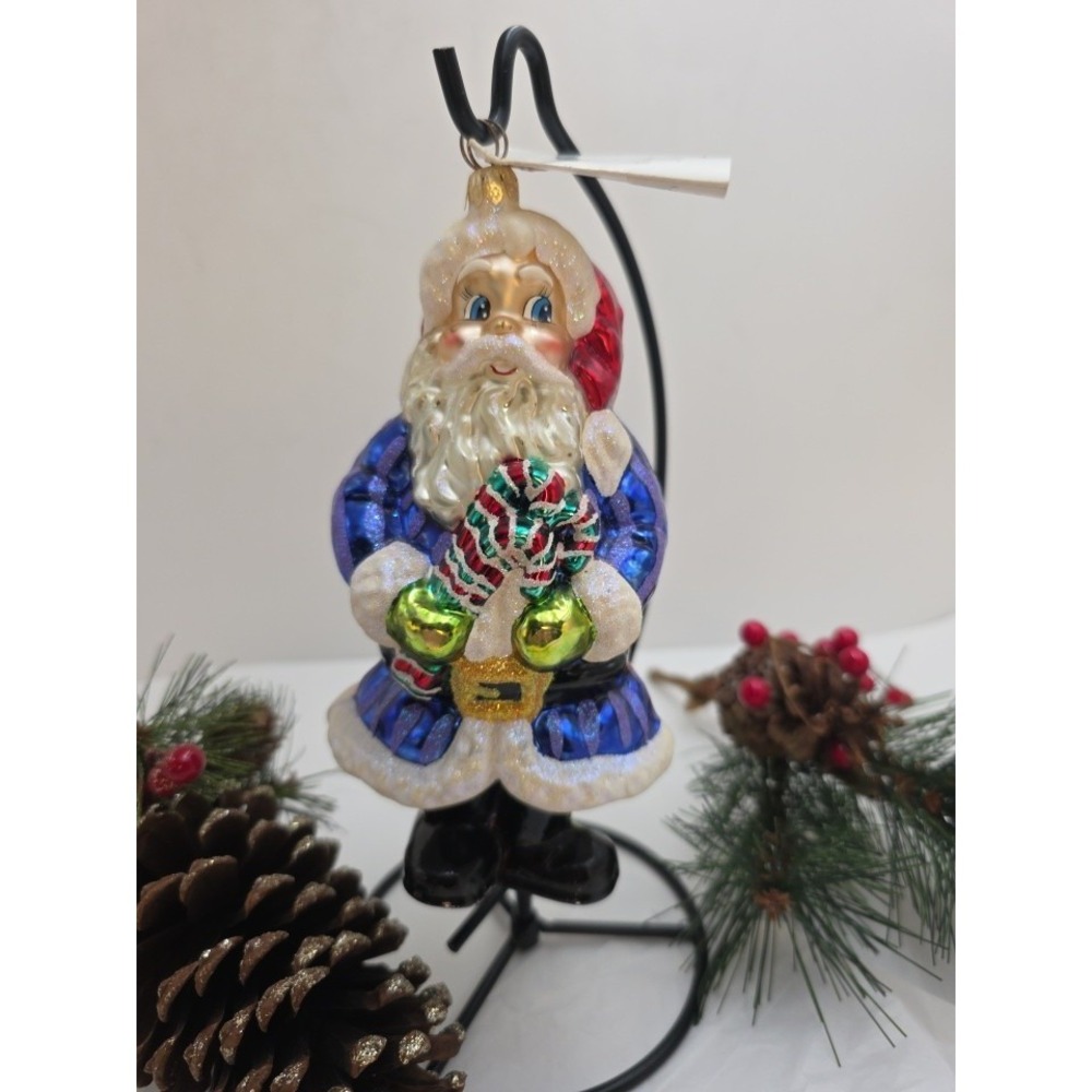 Christopher Radko Together Forever 2000 Santa Mrs Claus 2 Sided 00-105-0